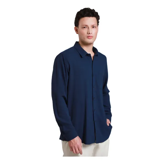 Camisa Manga Larga Lob Cccn1368 Hombre