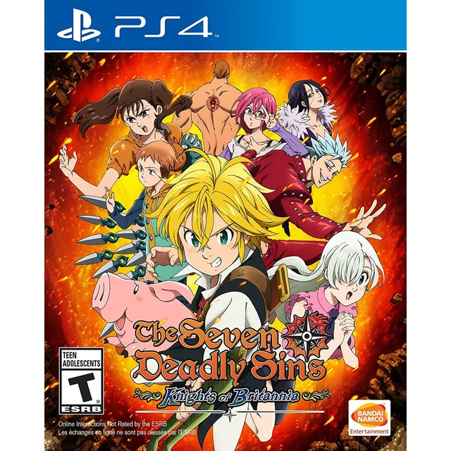 The Seven Deadly Sins Knights Of Britannia Ps4