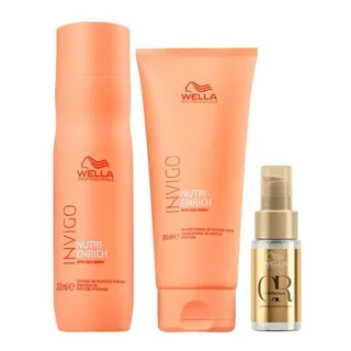 Kit Wella Pro Invigo Enrich Sh 250 Ml + Cd 200ml + Oil 30 Ml Kit Wella Pro Invigo Enrich Sh 250 Ml + Cd 200ml + Oil 30 Ml