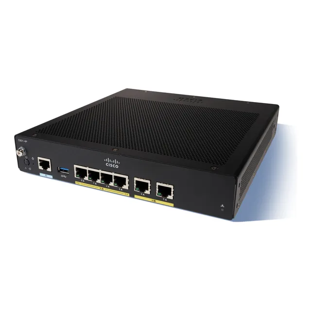 Router Integrado De 4 Puertos Serie 900 C921-4p