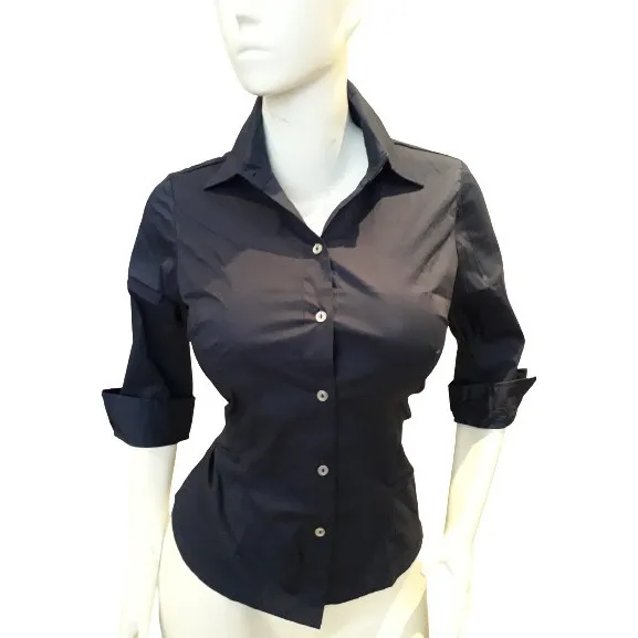 Blusas Camisas Manga 3/4 Stretch Dama