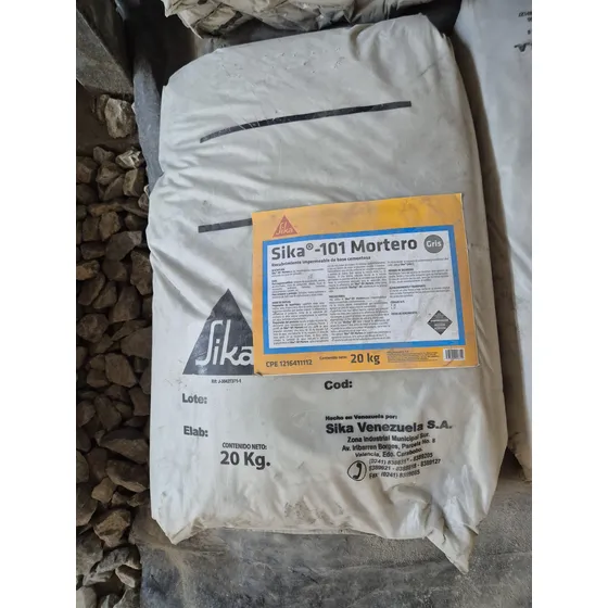 Sika 101 Mortero Impermeable Sacos De 20kg