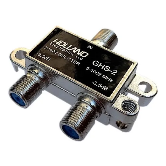 Divisor Holland Antena Vhf Uhf Net Tv Cabo 1x2 Saidas Origi.
