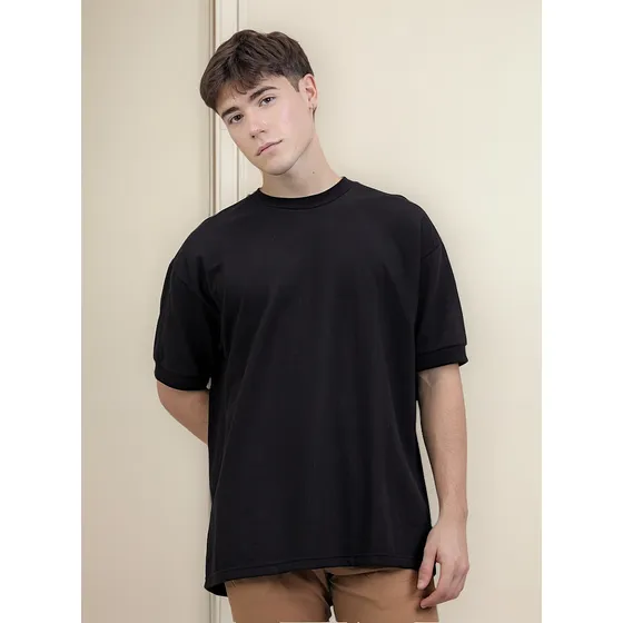 Buzo Viste Vilo Oversize Hombre Manga Corta Rustico Peinado