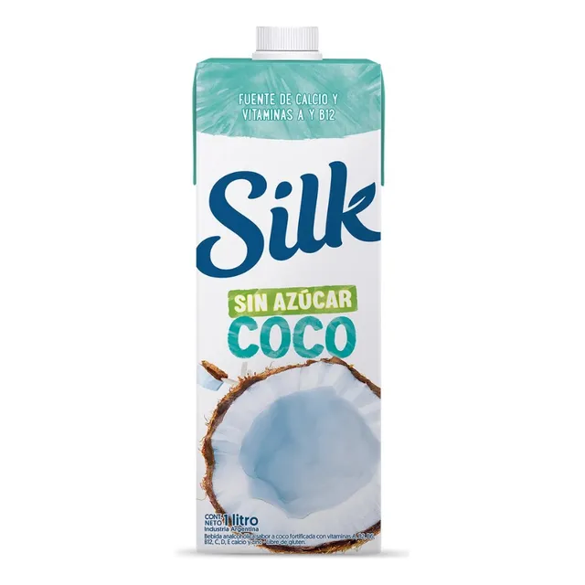 Bebida De Coco Sin Azucar  Silk 1 Lt