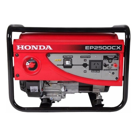 Generador portátil Honda EP2500CX 2200W monofásico con tecnología AVR 220V