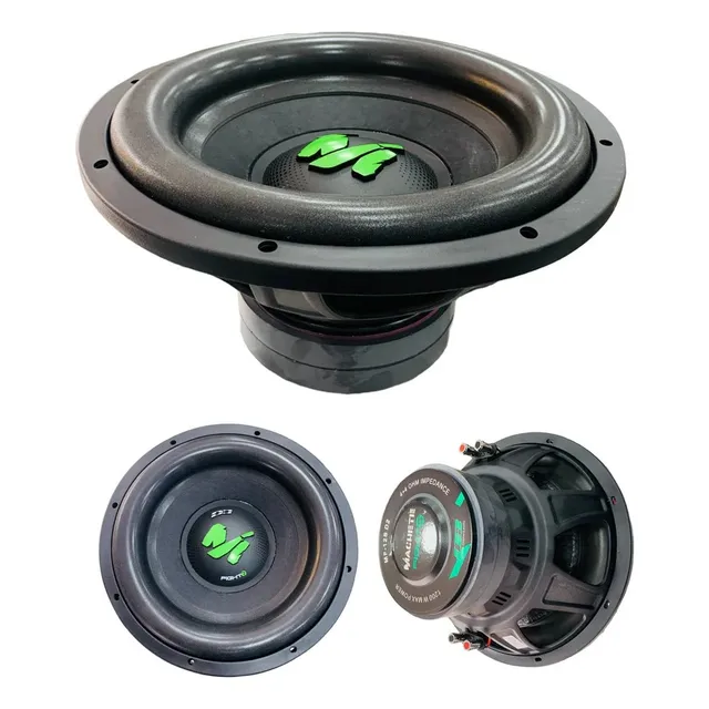 Subwoofer Bobina Doble Machete 12  1600 Vatios Mf-12s D4