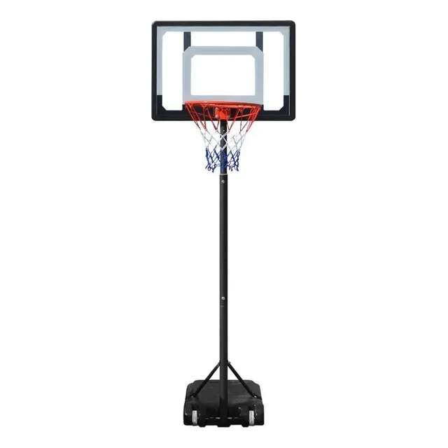 Juego Tablero Basket Base Fibra De Vidrio Con Aro Malla2.10m
