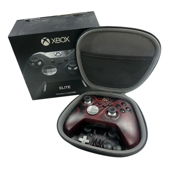 Controle Joystick Elite S/ Fio Gears Of War Leia A Descriçao