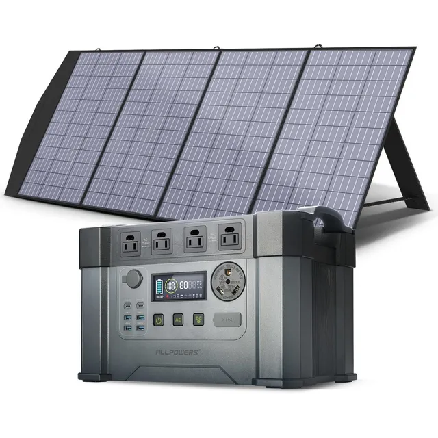 Generador Solar Panel Incluido Estacion Energia Portatil W