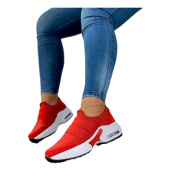 Zapatos Doble Cierre Dama Deportivos Colombianos Casuales  