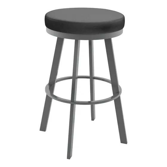 Taburete Giratorio Metal 26  Magnetita