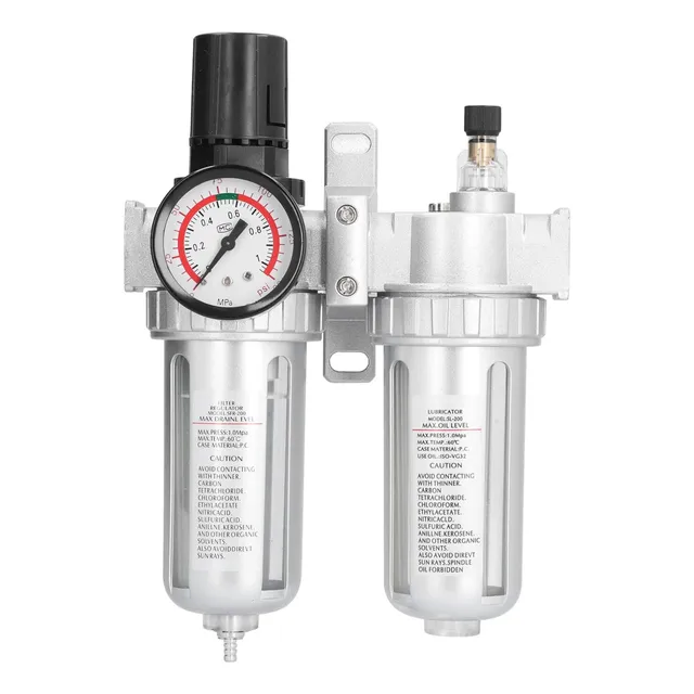 Filtro Regulador Y Lubricador De Aire Para Compresor 1/2