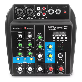 Placa De Som Usb Interface De Áudio P/ Home Studio & Live Placa De Som Usb Interface De Áudio P/ Home Studio & Live