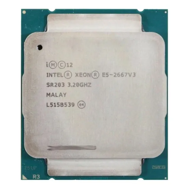 Cpu Xeon E5 2667v3, 3,2 Ghz, 8 Núcleos, 20 M, Lga2011-3, 135