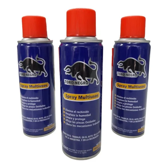 Spray Multiusos Toro Negro 250ml X 3 Unidades