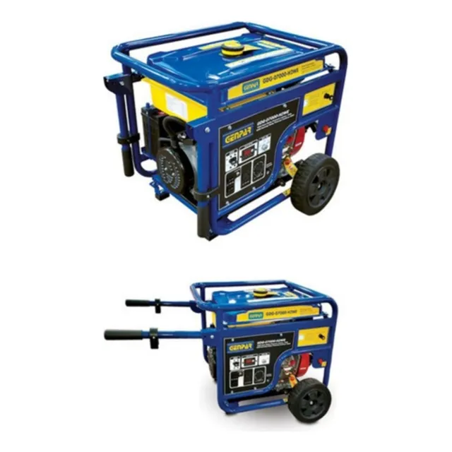 Planta Electrica Diesel Insonora Y Abierta 6,5kva C/bateria