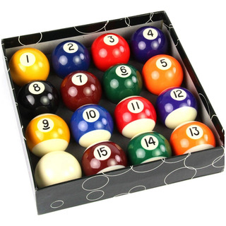 Bolas De Pool 2 1/4 New Oficial Tamaño Normal Bolas De Pool 2 1/4 New Oficial Tamaño Normal