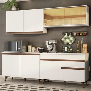 Cozinha Completa Madesa Reims 240001 Com ArmĂĄrio E BalcĂŁo Cor Branco Cozinha Completa Madesa Reims 240001 Com ArmĂĄrio E BalcĂŁo Cor Branco