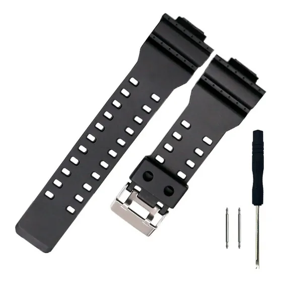 Correa Para Casio G-shock Ga-100 G-110 G-120 Gd-100 Ng Mate