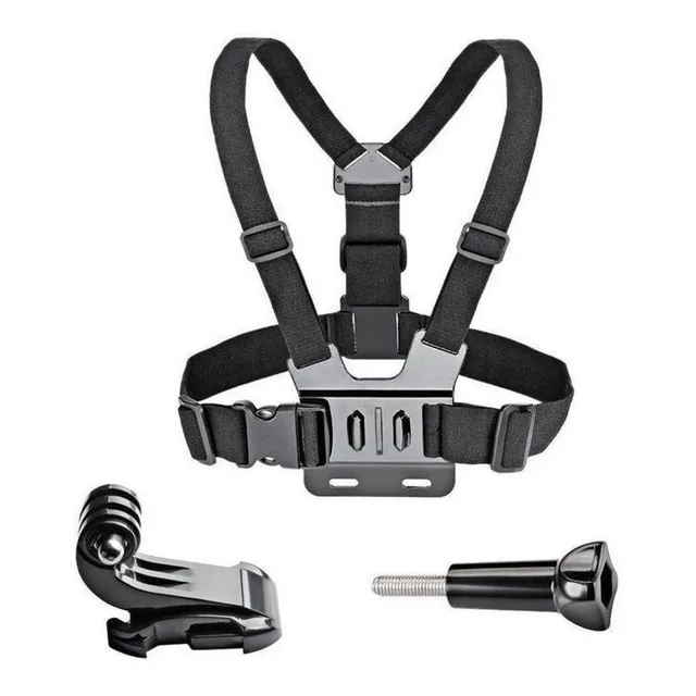 Soporte Pecho O Pechera Arnes Para Gopro  Sjcam + Clip J