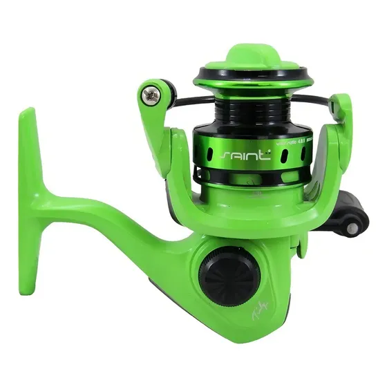 Molinete Saint Truly 500 Verde 6 Rolamentos Ultralight Pesca Manivela
