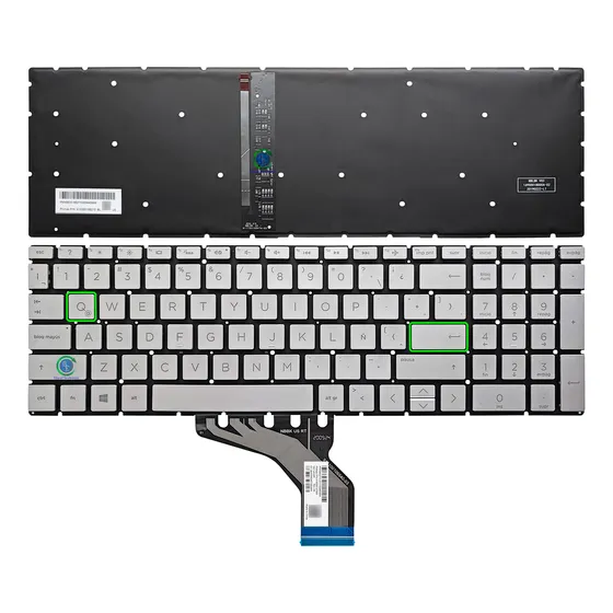 Teclado Para Hp 15-cw1012la 15-cw1005la 15-cw 15-cs Luz Lat