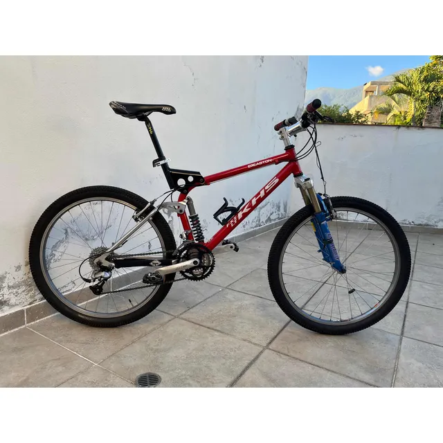 Bicicleta Montañera Rin 26,27 Vel, 17 Doble Susp Khs Fxt Lt 