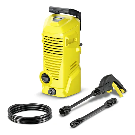 Hidrolavadora eléctrica Kärcher Home & Garden K1 1.600-011.0 amarillo de 1.2kW con 100bar de presión máxima 220V - 50Hz/60Hz