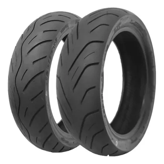 Par Pneu Nmax160 130/70-13 E 110/70-13 Original Kenda K6007 