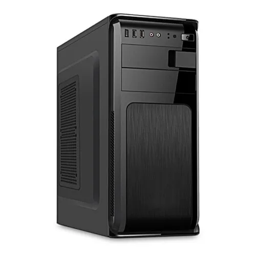 Kit Gabinete Fuente Atx 600w Xtech Negro Xtq-209 Intel Amd