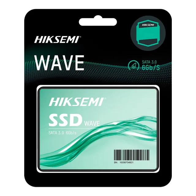 Disco Sólido 128gb Sata 3.0 Hiksemi Hs-ssd Wave(s) 6gb/s Color Negro