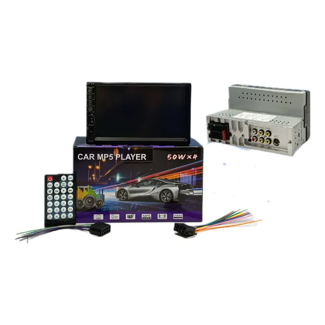 Reproductor De Pantalla 7 Pulgadas 1 Din Fm Bluetooth Mp5 