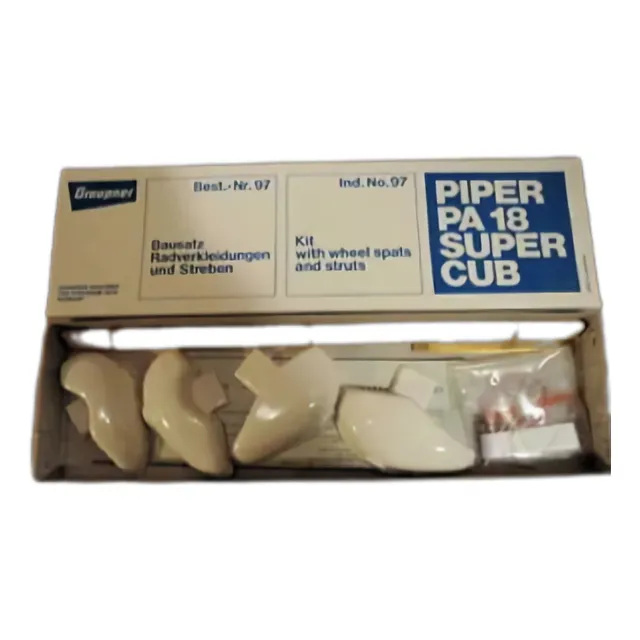 Zapatos Para Ruedas De Avion Graupner Pra Piper Pa 18 S.cub