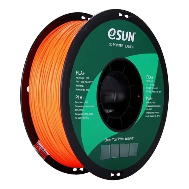 Filamento Esun Pla+ (1.75mm, 1kg) (anaranjado)
