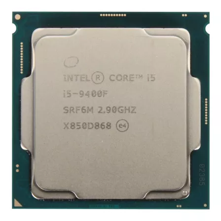 Processador Intel Core i5-9400F de 6 núcleos e  4.1GHz de frequência