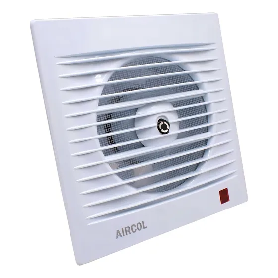 Extractor 120mm De Aire Cocina Bano Aircol Lh-2021 Color Blanco
