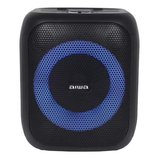 Bocina Aiwa Aw-pok9t Portátil Con Bluetooth Negra 127v