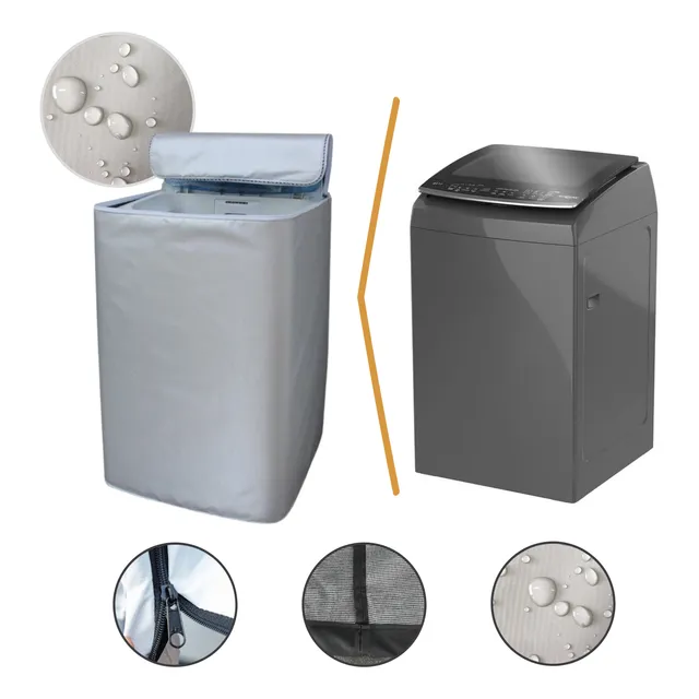 Funda Cubre Lavarropa Whirlpool 11kg Carga Superior Imperm!