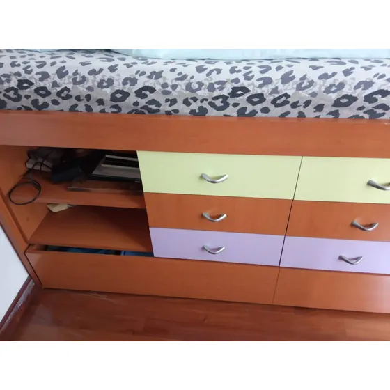 Cama Multifuncional Modelo Kia Individual Usada En Buen Esta