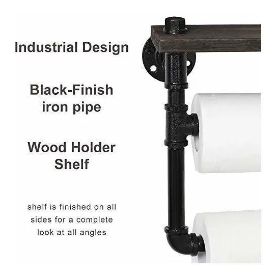 Industrial Paper Tower Soporte Toilet Roll Wall