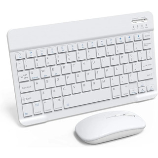 Kit Teclado + Mouse Bluetooth 2 Em 1 Para iPad iPhone Tablet Kit Teclado + Mouse Bluetooth 2 Em 1 Para iPad iPhone Tablet
