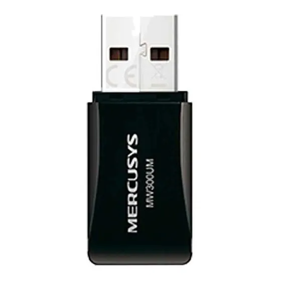 Adaptador Inalambrico Mercusys Mw300um Wifi Usb Internet
