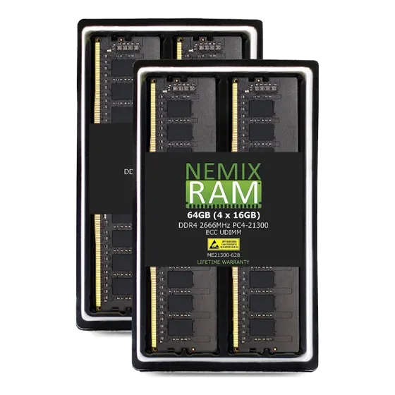 Memoria Ddr4 16gb Ecc Udimm Servidor Hp Ml110 