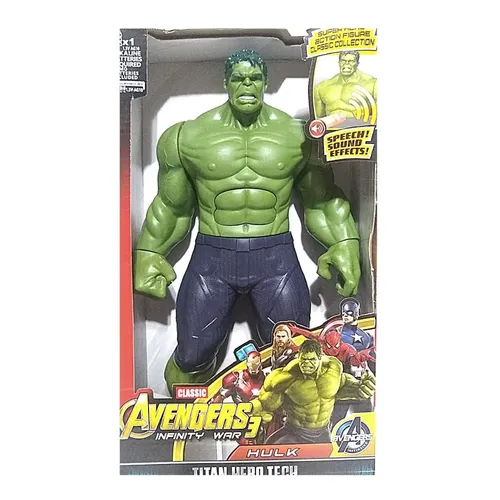 Boneco Hulk Titan Hero Deluxe Avengers - Hasbro E7475 | Frete grátis