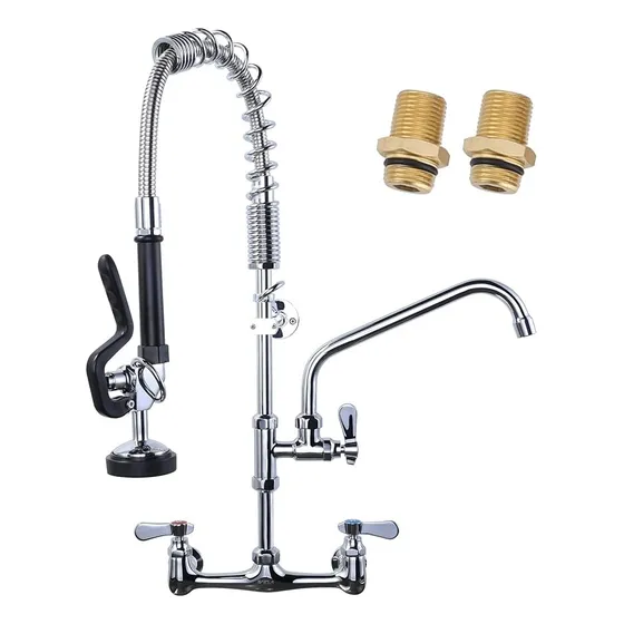 Llave Prelavado Cocina Comercial Industrial Grifo Mezclador