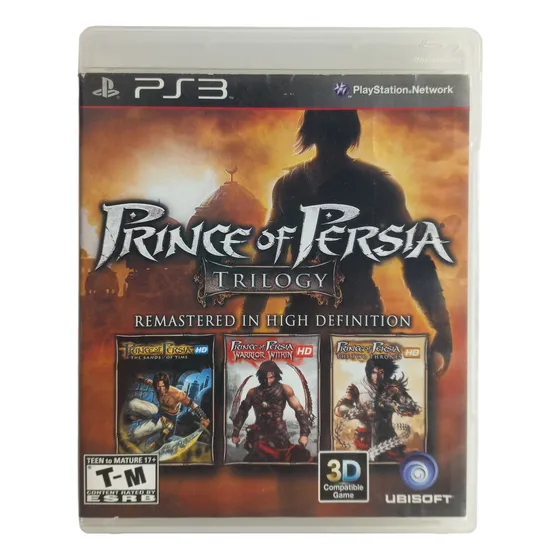 Prince Of Persia Hd Trilogy - Mídia Física Ps3 C/manual