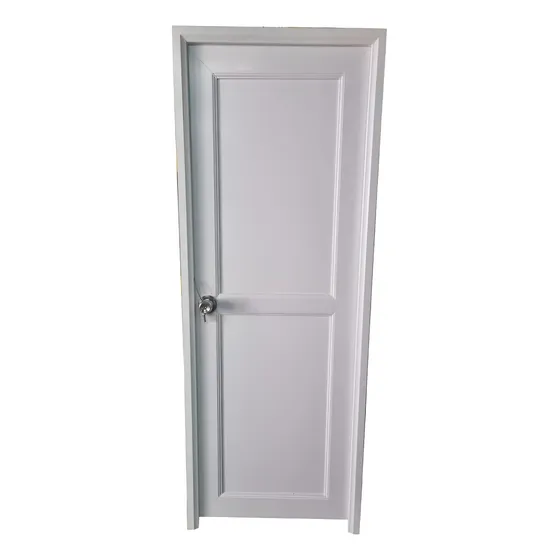 Puerta Interior De Pvc Blanca 80 Cm Con Tapajunta