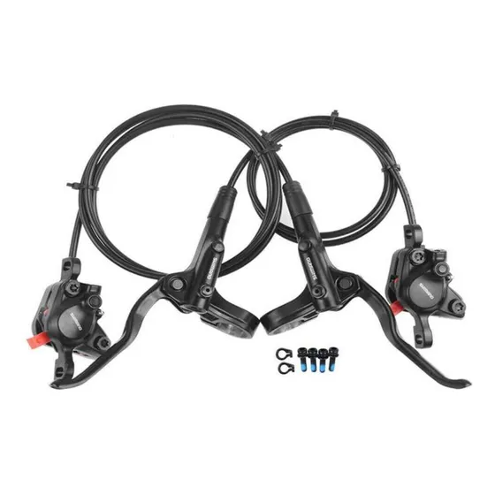 Set Frenos Hidráulicos Shimano Mt200 Bicicleta Mtb Kit Par