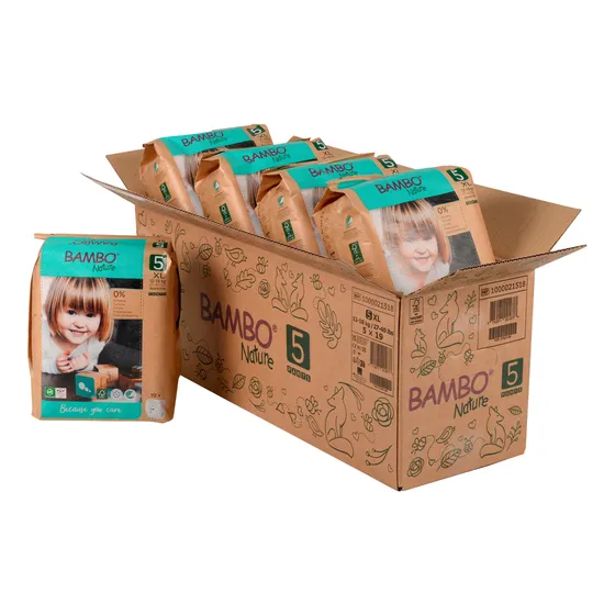 Caja Pants Talla Xl (95u) - Caja De Pañales Ecológicos Bambo